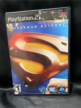 SUPERMAN RETURNS PS2 Video Game Rated T EUC